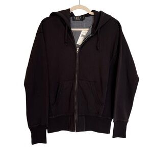 Ralph Lauren Double RL Men’s Full Zip Hooded Sweatshirt Faded Black XS NWT